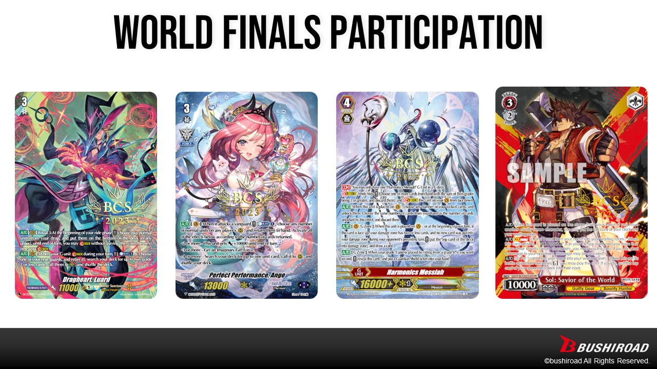 Bushiroad announces product release updates for 2024 and beyond