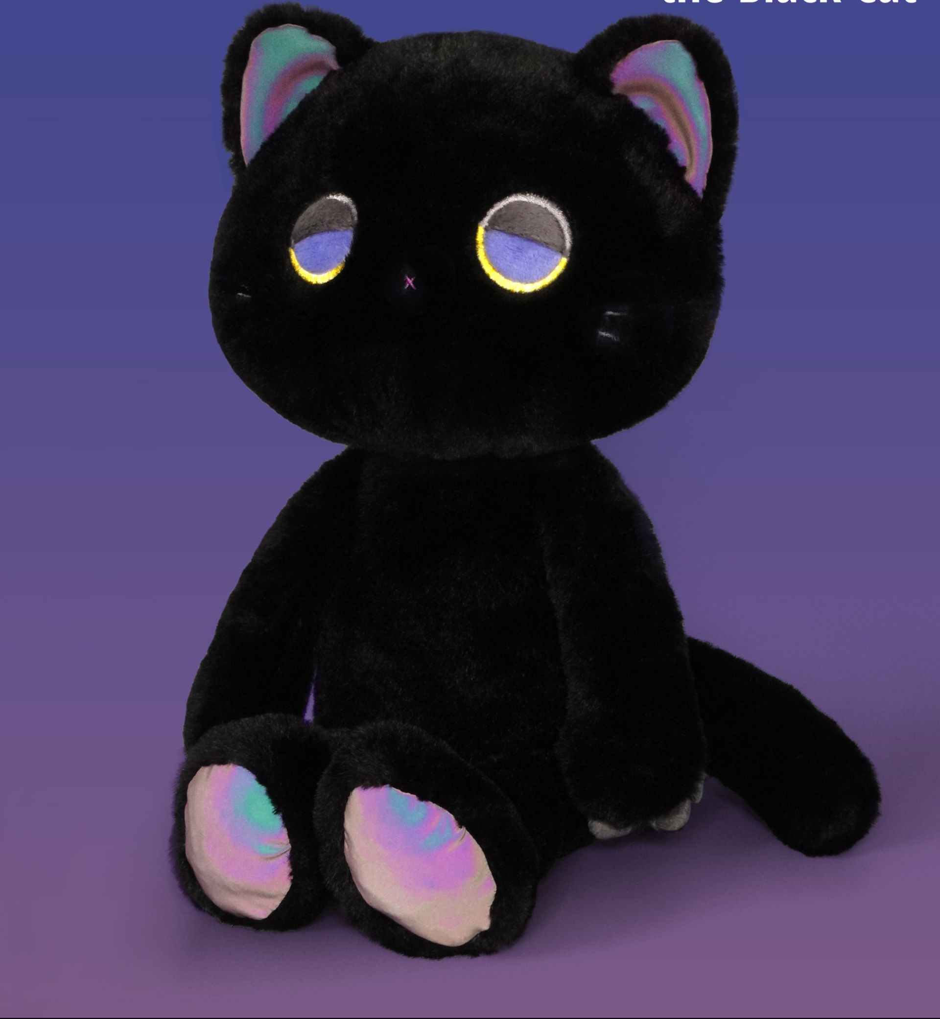 猫ぬいぐるみ 黒猫 まどろみ夢猫ぬいぐるみ 黒|猫ぬいぐるみ専門通販