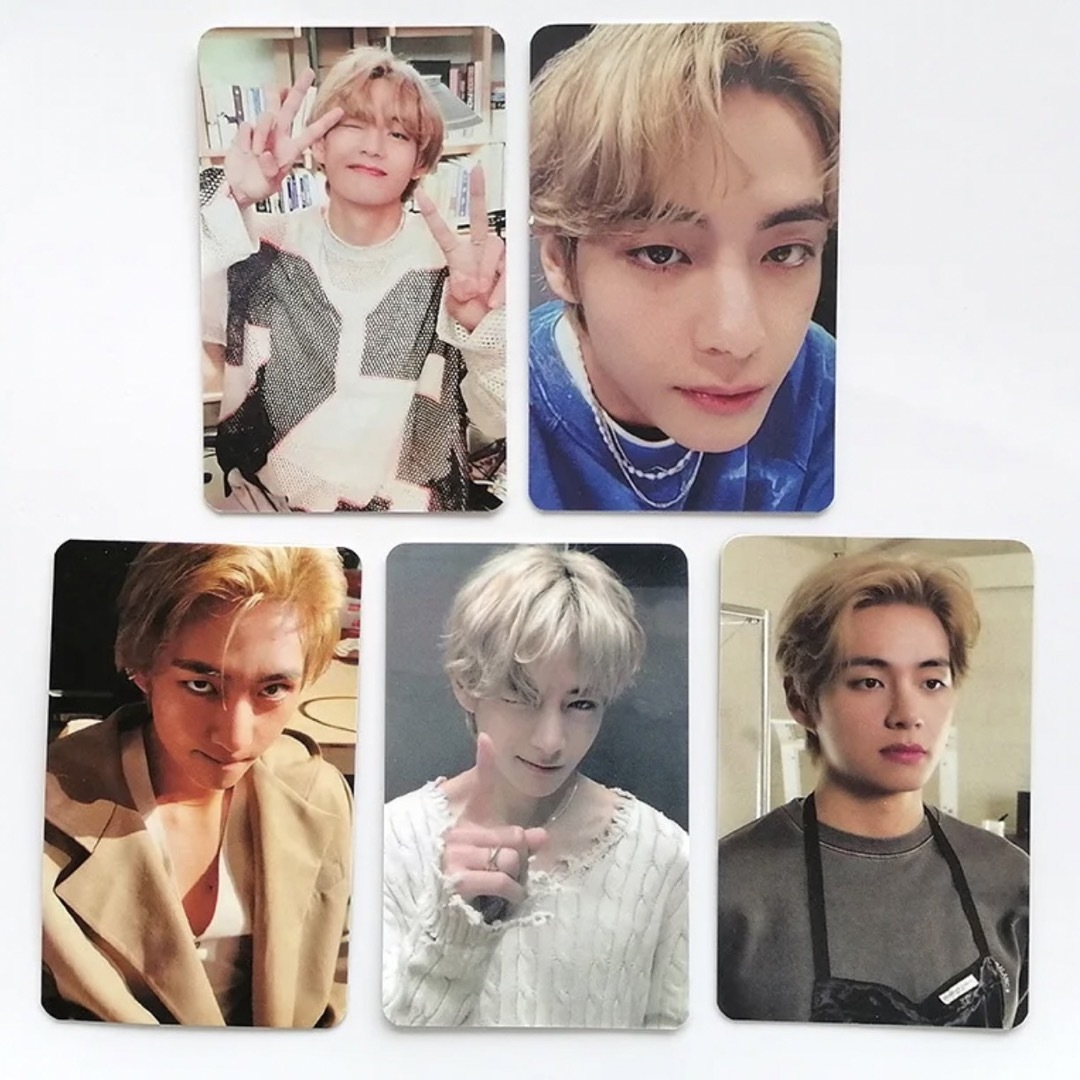 防弾少年団(BTS) - BTS♥V テテ Layover カード 5枚セット ③の通販 by
