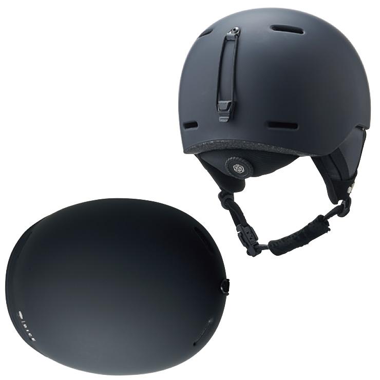 DICE（ダイス） 2025 DICE D6 ヘルメット MBK マットブラック スキー