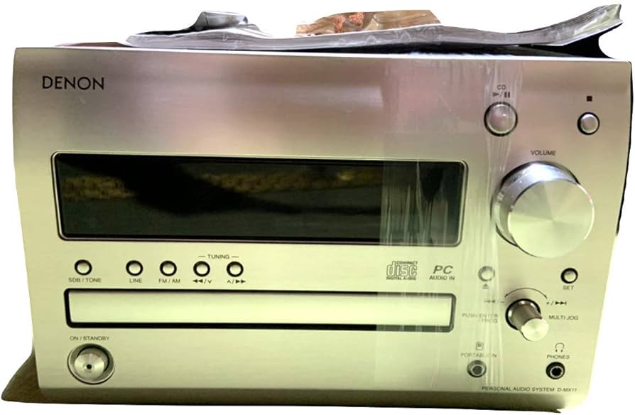 Amazon.co.jp: Denon パーソナルオーディオシステム 木目 D-MX11-M