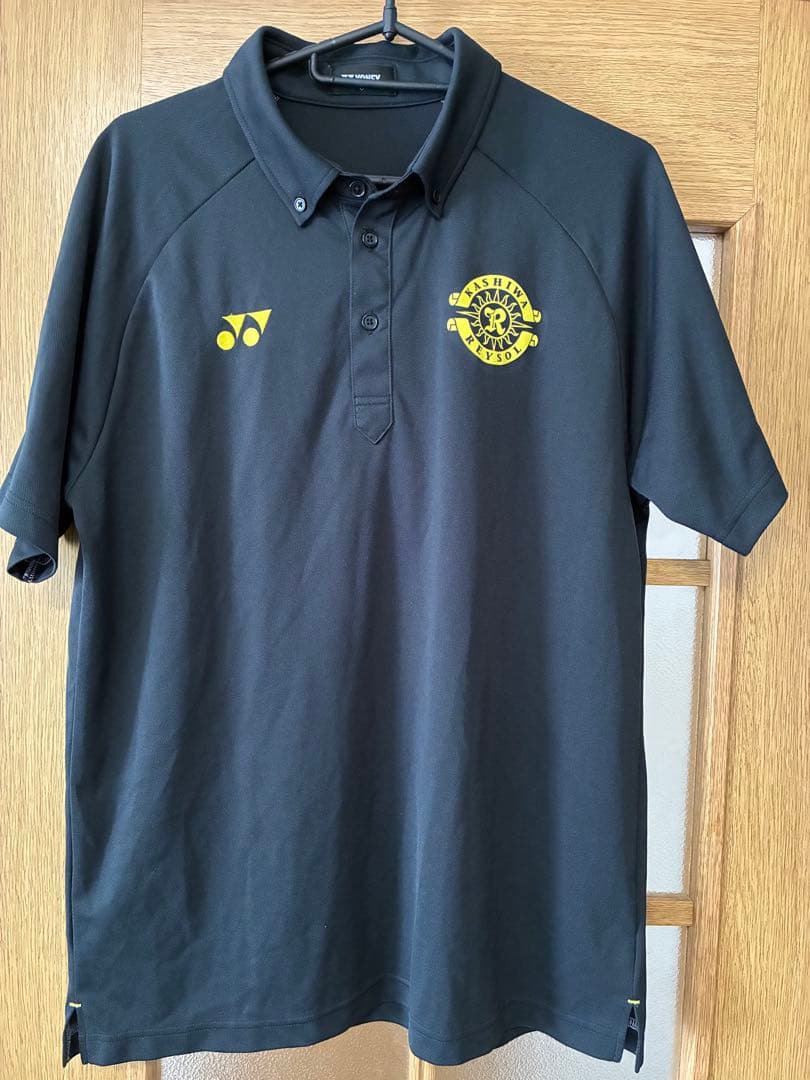 YONEX 柏レイソル　ブラックポロシャツ サイズO Yahoo!オークション - 2019年 柏レイソル 選手用 移動着 ポロシャツ O