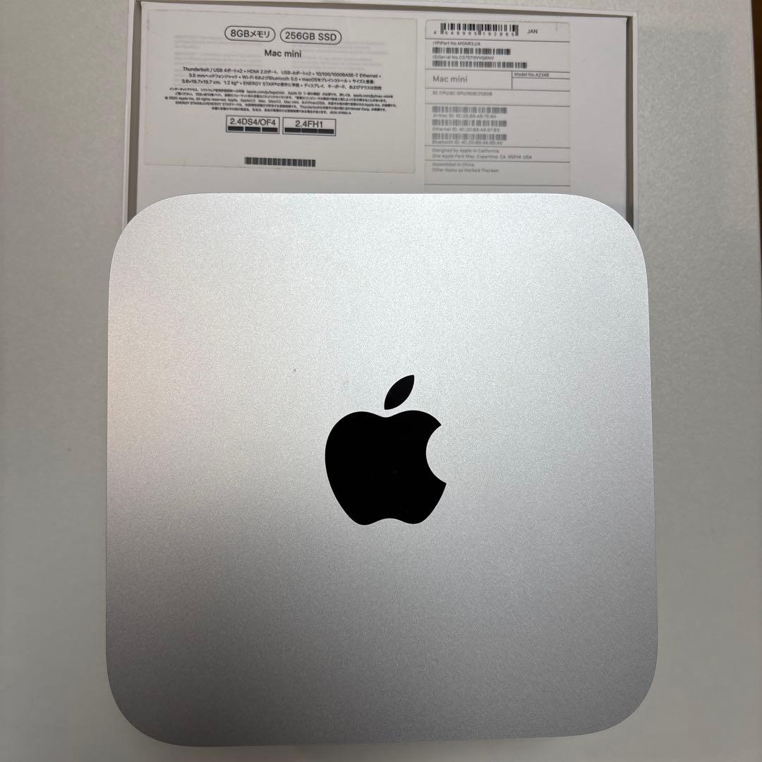 ミニPC Apple M1 Mac mini 8GB 256GB SSD Mac mini () Apple M1 3.2 GHz - 256 GB SSD - 8GB RAM 【整備済み再生